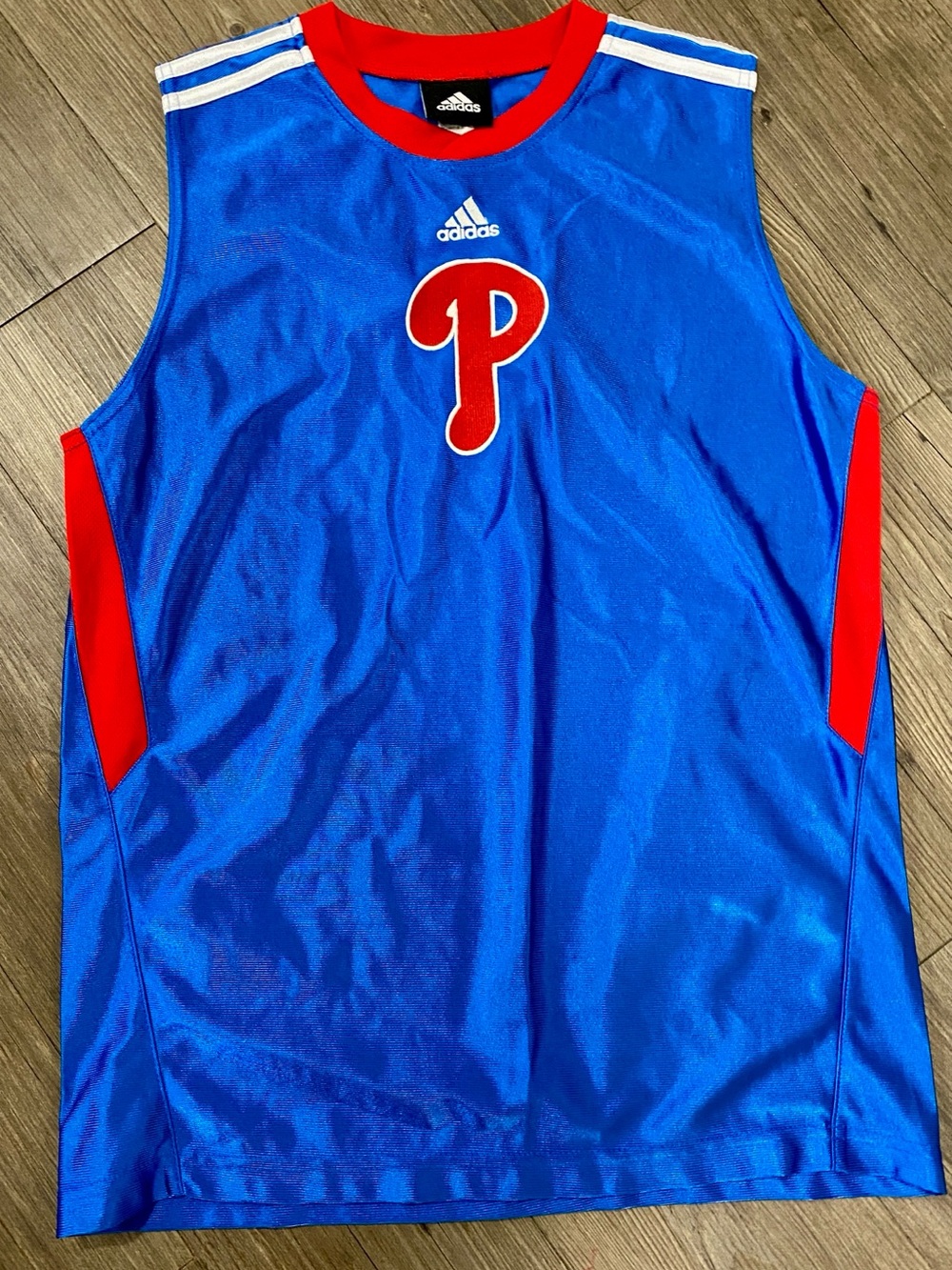 adidas MLB Jersey with Red 'P' Patch Unisex